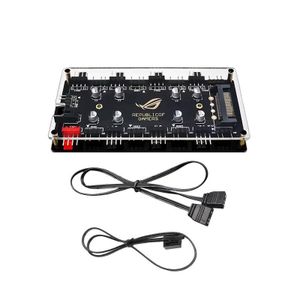 Rog PWM ARGB Controller Hub Dual 8-Port 12V 4pin/5V 3pin
