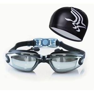 Lunettes de Natation et Bonnet Unisexe