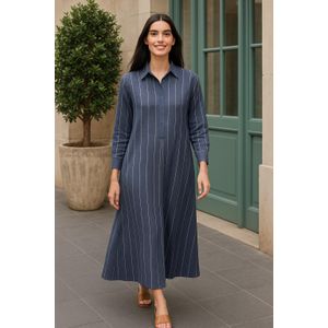 Marwa Robe Longue À Rayures