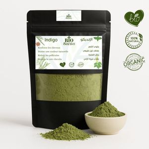 BIO SANTE Poudre indigo noir bleuté pour henné 150 g