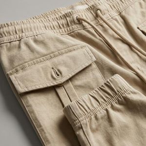 Defacto Pantalon Homme en coton - Beige - E2191AX.