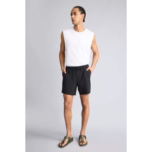 Defacto Short de bain court texturé extensible avec imprimé