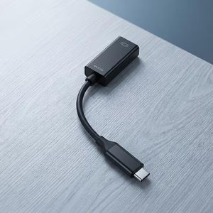 Adaptateur USB-C vers HDTV 4K@30Hz Convertisseur haute vitesse USB Type-C 3.1 vers HDTV 2.0 femelle Compatible Thunderbolt 3/4/5 pour iPhone séries 17 16 15, MacBook Pro Air, iPad, Galaxy S8-S25, autres ordinateurs portables USB-C