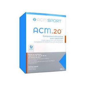 ACM 20 – 10 Sachets Complément Alimentaire Fortifiant pour Cheveux et Ongles