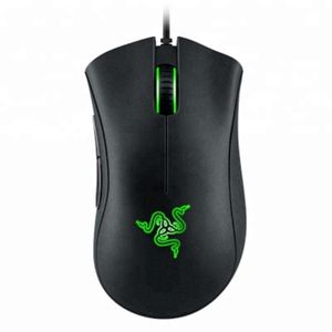Razer Souris de jeu filaire programmable DeathAdder CHROMA RGB avec capteur optique 4G 10000 DPI USB pour droitiers, 5  boutons programmables, design ergonomique, PC DeathAdder CHROMA