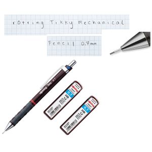 Rotring Stylo Isograph de dessin technique - rechargeable à encre de Chine  0.1 mm à prix pas cher