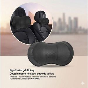 Dynamic Coussin d'appui-tête de voiture en mousse à mémoire de forme