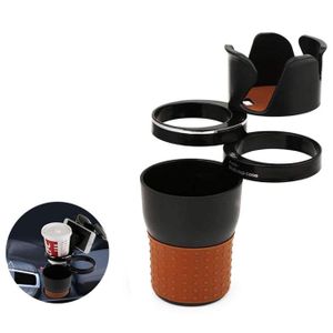 Support de tasse réglable pour grille d'aération de voiture, anti