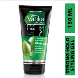Vatika Gel coiffant Rigid Spike Forte Fixation sans alcool, 150 ml