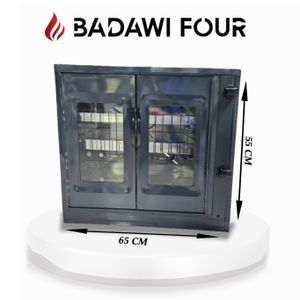 BADAWI FOUR Four A Gaz 4 Portes 65CM Inox à prix pas cher