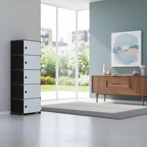 Étagère De Rangement Verticale Ultra Gain De Place