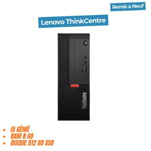 Lenovo ThinkCentre M710e Intel® Core™ i5-6éme Ram 8 Go DDR4 512 Go SFF
