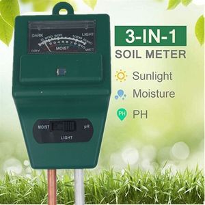 Test Testeur PH Mètre Sol 4 En 1, Mesure De La Température, De L'humidité,  De La Luminosité Hygromètre - Prix pas cher