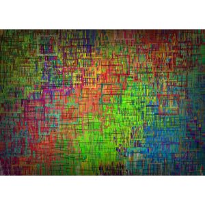 Abstract matrix i  Poster Chambre Haute Qualité