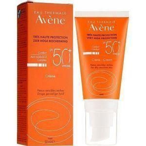 Avene CRÈME SOLAIRE INVISIBLE SPF 50+ TRÈS HAUTE PROTECTION DE LA PEAU SENSIBLE SÈCHE