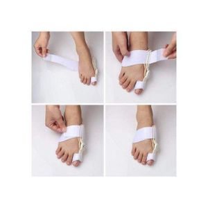 correcteur d'orteil hallux valgus schiene Correcteur hallux valgus orteil Blanc