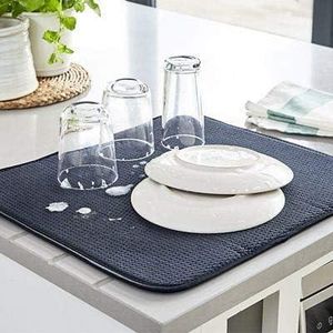 Tapis d'Égouttage pour Vaisselle – L'Allié Gain de Place de Votre Cuisine