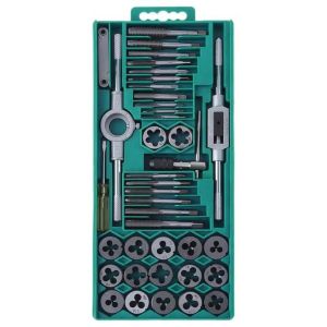 Generic Jeu de clés à taraud en forme de vis, Kit d'outils manuels de  taraudage de filetage 6pcs Tapset à prix pas cher