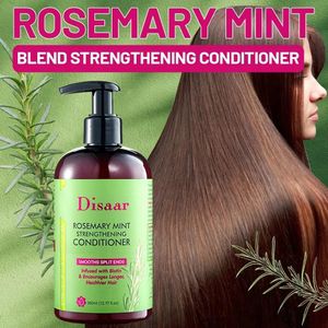 Disaar أورجانيكس بلسم تقوية إكليل الجبل والنعناع بدون شطف - يدعم قوة الشعر، بلسم ناعم.
