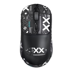 Souris de jeu sans fil double mode 2.4G/BT -type-c 26000DPI réglable PAW3395 capteur optique souris ergonomique pour PC/ordinateur portable/Win/Mac pour le jeu et le travail de bureau X8 