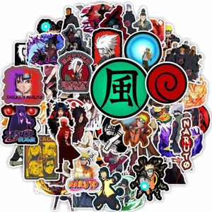 NARUTO uzumaki Anime Stickers Uchiha itachi Sasuke hinata cosplay 30 pcs
