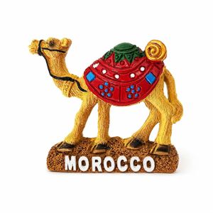Artisana Décoration Souvenir du Maroc – Magnet en Forme de Chameau Marocain Coloré – Cadeau Traditionnel
