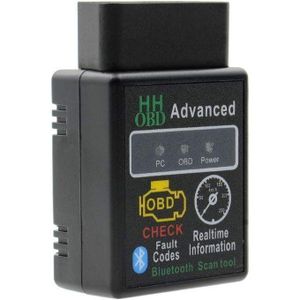 Outil de diagnostic automobile professionnel OBD2 OBD-II ELM327 V1.5 Bluetooth - Scanner d'interface de diagnostic de voiture