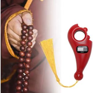 Tasbih Électronique Digital – Compteur de Zikr avec Écran LED et Bouton Reset