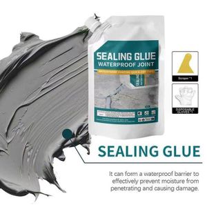 Mastic de réparation étanche 500ml, calfeutrage pour toiture, réparation de bouchage, mastic de ciment, matériau de bouchage de fissures d'angle, anti-fuite