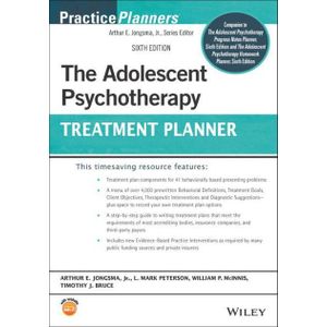 Ouri shop The Adolescent Psychotherapy Treatment Planner