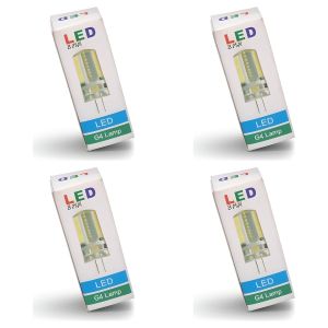 Lot de 4 - Ampoule LED G4 5W 6000K Blanc Froid - Éclairage Puissant Pour Intérieur