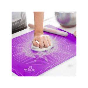 Tapis de cuisson en silicone avec Guide de Mesure, Tapis de de pétrissage