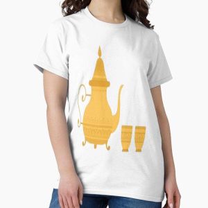 theiere T-shirt blanc Bonne qualité 