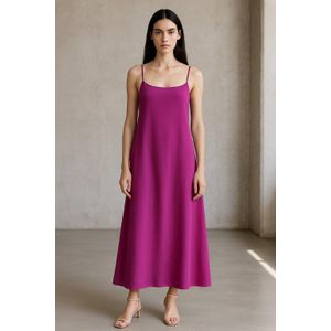 Marwa Robe À Bretelles  - Purple