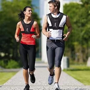 Gilet Running avec Support Smartphone Poitrine – Ajustable, Ultra Léger et Respirant avec Poches pour Clés et Accessoires