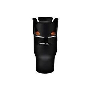 Porte-gobelets 5 en 1 pour voiture, accessoires disponibles en 5 couleurs - Noir