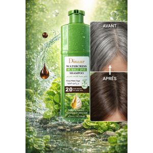 Disaar Shampoing Colorant Rapide – Marron Foncé Naturel (2.0) – 420ml Description du