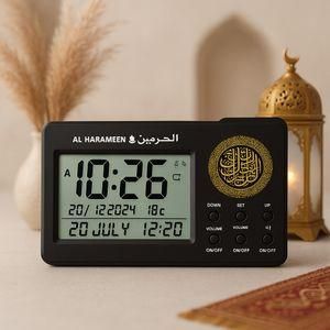 Horloge Digitale de Mosquée avec Appels à la Prière et Calendrier Hijri