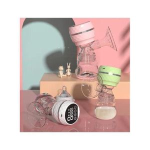 Pack 2 Tire-Lait Électrique Portable Sans Fil – Rechargeable USB, Mains Libres, Silencieux, 3 Modes & 9 Niveaux d’Aspiration, Sans BPA – Allaitement Confortable