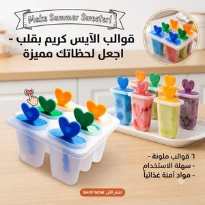 Moule à Sucettes Glacées Maison Multicolore 6  
