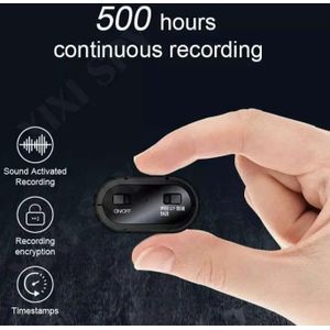 Enregistreur vocal numérique professionnel magnétique 500 heures