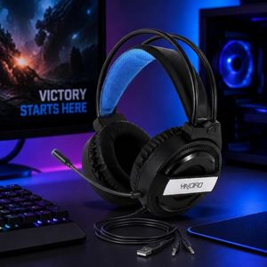 Casque Gaming YINDIAO Q3 RGB Stéréo - NOIR