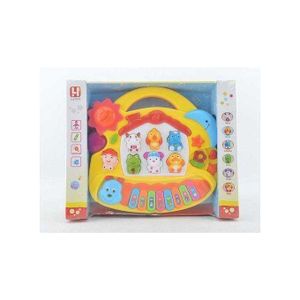 Piano musical avec sons d'animaux