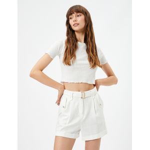 Koton T-shirt Femme - Blanc