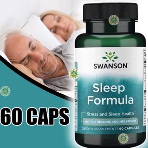Swanson Swanson, Sleep Essentials, 60 Veggie Capsules