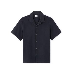 Celio Chemisette regular 100% coton texturé - NAVY