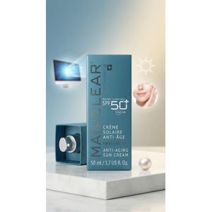 Magiclear Crème Solaire Anti-Âge Invisible SPF 50+ – Switzerland (50 ml / 1.7 US fl. Oz.).
