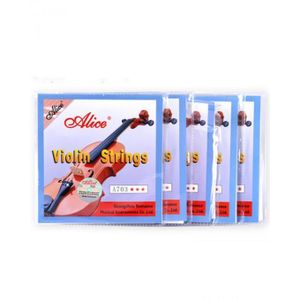 ALICE Jeu de cordes de violon ensemble E A D G pour 1/8 1/4 1/2 3/4 4/4  A-703