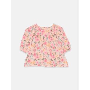 Lc Waikiki Crew Neck Printed Girl's Dress
