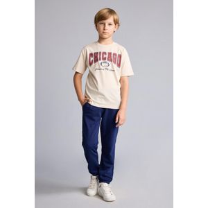 Defacto Ensemble T-shirt imprimé et Jogging Coupe régulière pour garçon